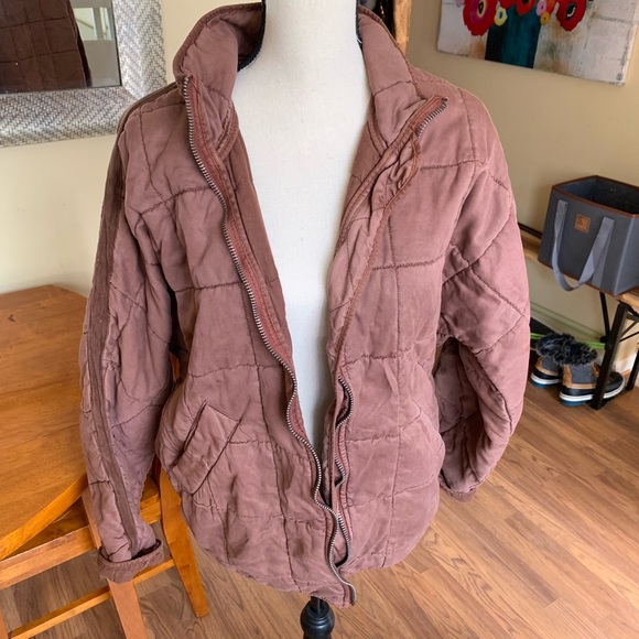 Free People Jackets & Blazers - Free people quilted dolman jacket